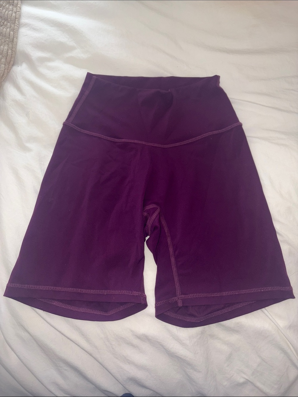 NVGTN High-Waist Bike Shorts - Plum